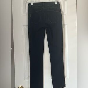 Dark Wash Straight-Leg Jeans